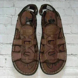 Okko Leather Oxford Fisherman’s sandals